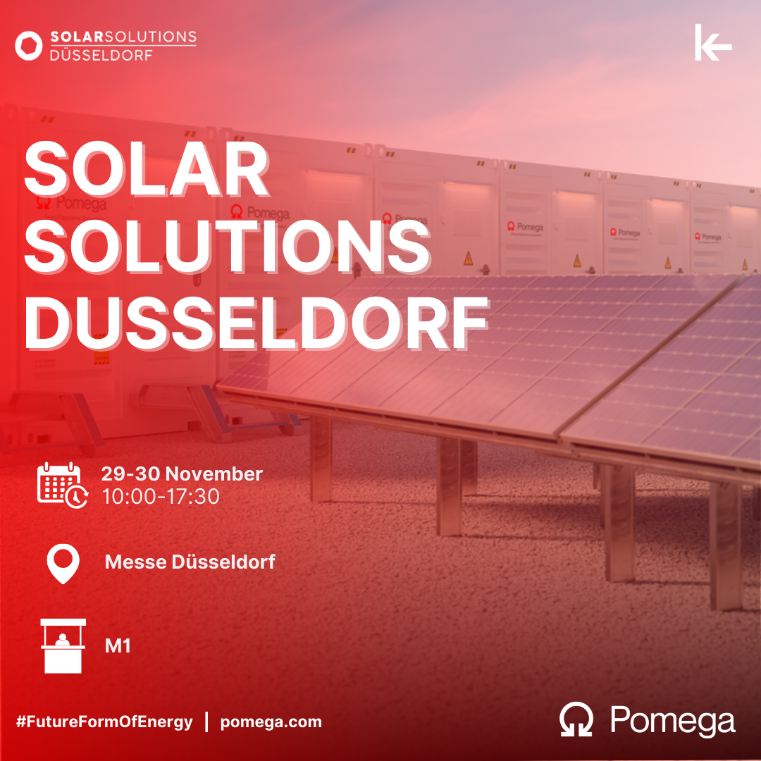 Pomega, Solar Solutions’ta!